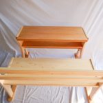 テーブル、ベンチ