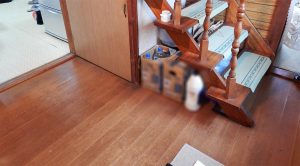 T様邸 床貼替工事 施工前の写真