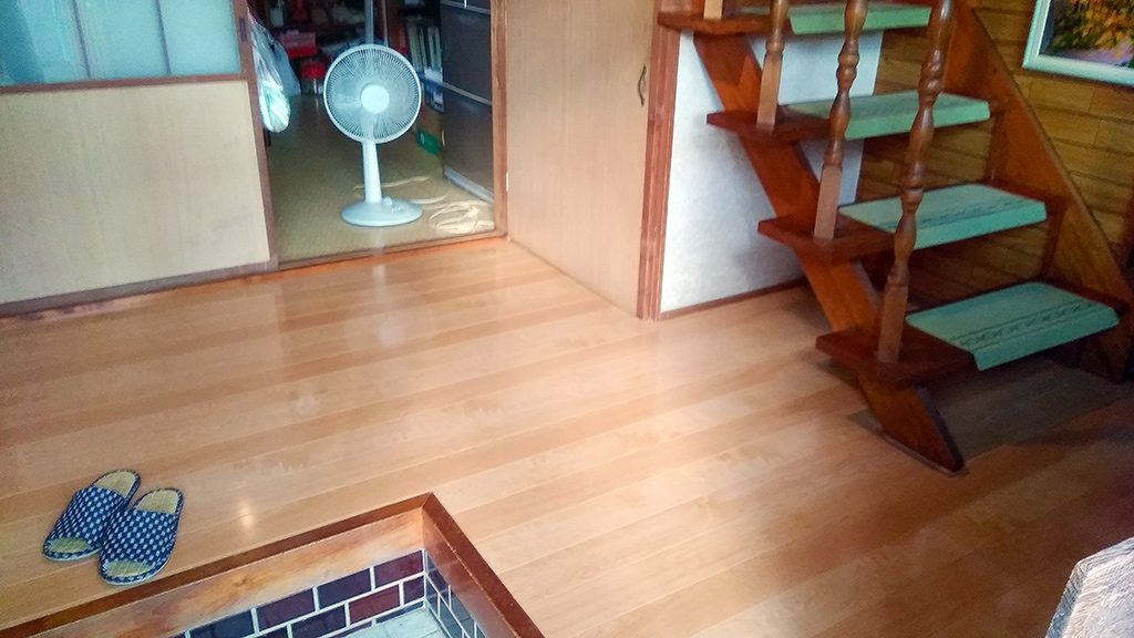 T様邸 床貼替 完成